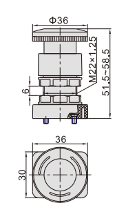 Tombol MV 522EB dengan katup kontrol kunci.png Tombol MV 522EB dengan katup kontrol kunci.png