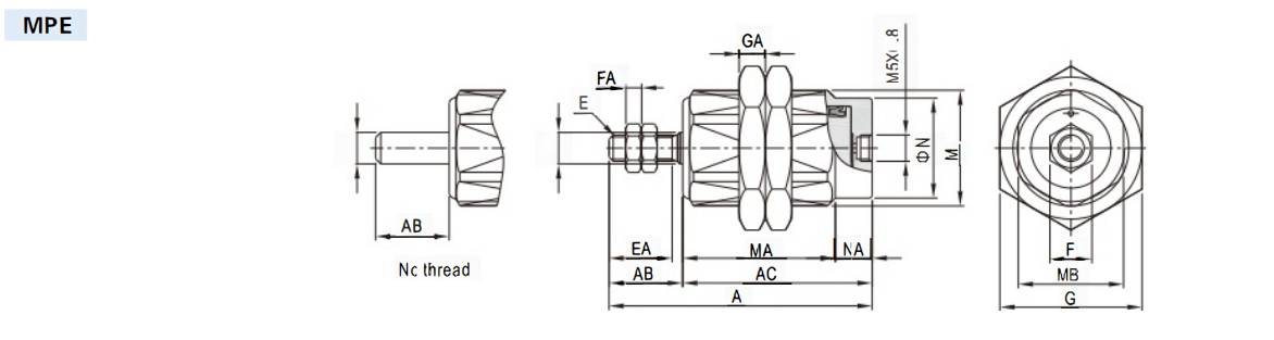 MPE Series threaded Cylinder.png  MPE Series threaded Cylinder.png