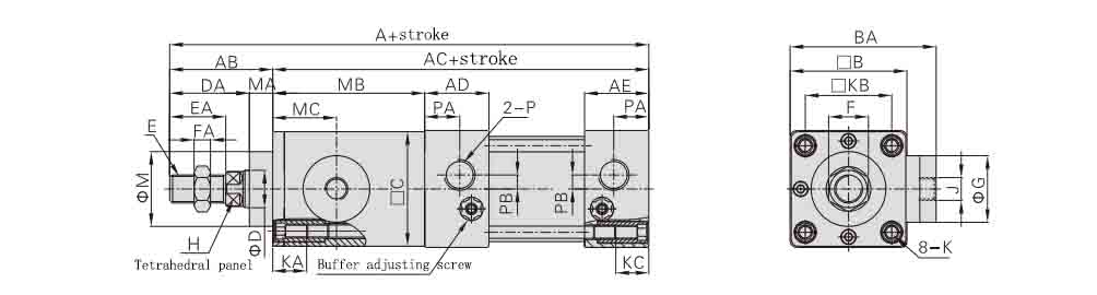 Удерживающий цилиндр серии BSC .jpg