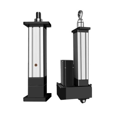 Xi lanh điện 80 kết nối trực tiếp với trụ dẫn hướng
