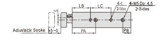 CXSM series Twin-rod cylinderpng CXSM series Twin-rod cylinderpng
